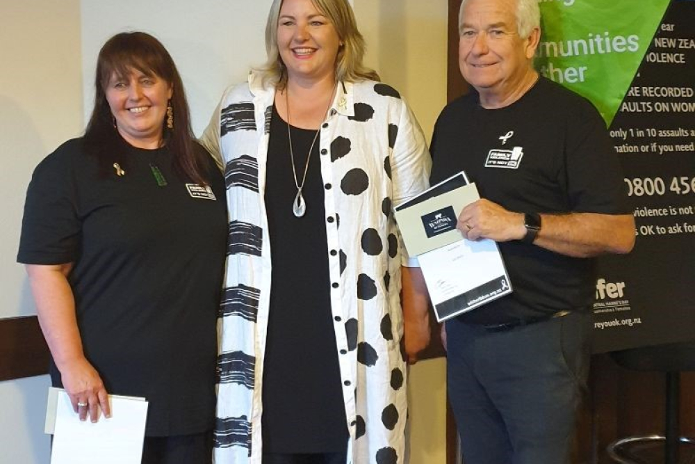 Central Hawke’s Bay proud to introduce White Ribbon Ambassadors