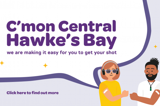 C'mon Central Hawke's Bay get your shot for Summer!